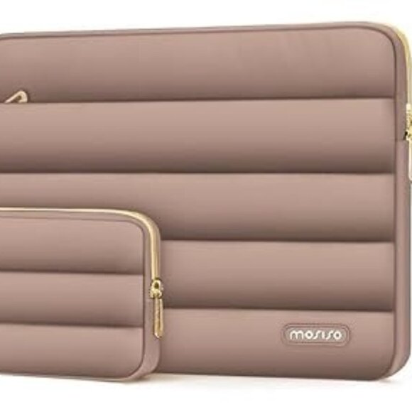 MOSISO‎ Puffy Laptop Sleeve Compatible with MacBook Air/Pro, 13-13.3 inch - Picture 1 of 5